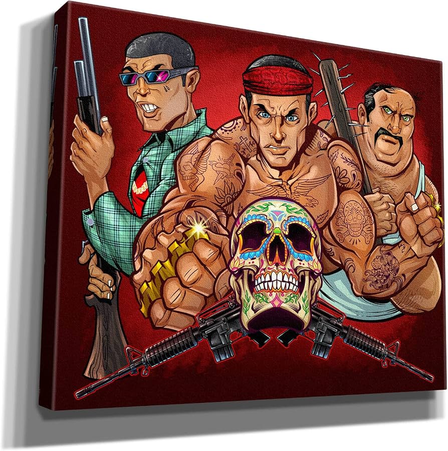 Amazon.com: Epic Graffiti 'Los Zetas Russ Logo' by Flyland Designs